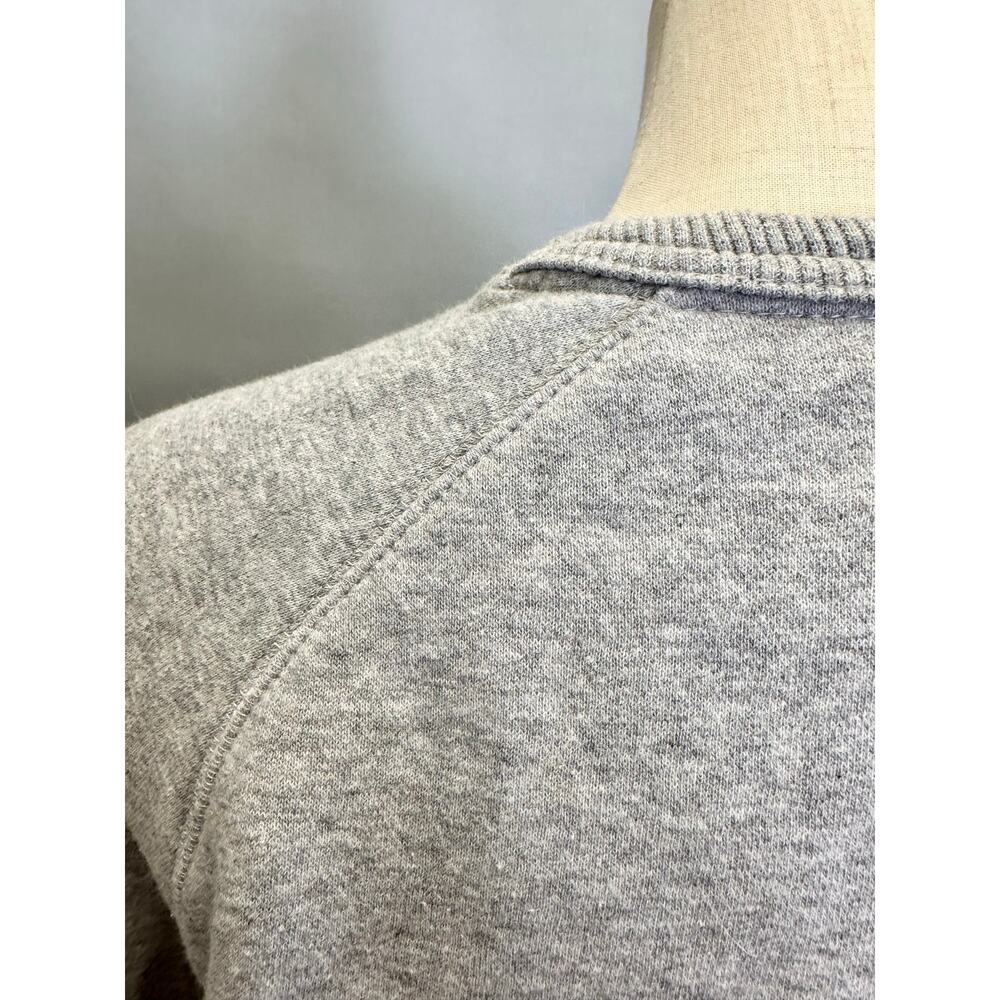 Adidas Originals Trefoil Crew Sweatshirt in Gray Size Small - Picture 11 of 12
